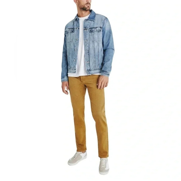 Aeropostale Other - ❤️ 2/$11 Aeropostale Mens Bowery Slim Straight Jeans 27x28 Mustard Yellow Gold